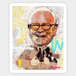 my favorite/Warren Edward Buffett Sticker